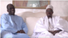 Le porte-parole du Khalife des mourides a reçu le ministre de la Santé Abdoulaye Diouf Sarr à huis-clos, le 13 mars 2020. (VOA/Seydina Aba Gueye)