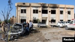 An attack on the police training center in the town of Zliten, Libya, on Jan. 7, 2015, left dozens dead.