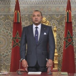FILE - Morocco's King Mohammed VI.