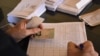 Arhiv - Biračko mjesto u Siriji tokom parlamentarnih izbora, juli 2020.