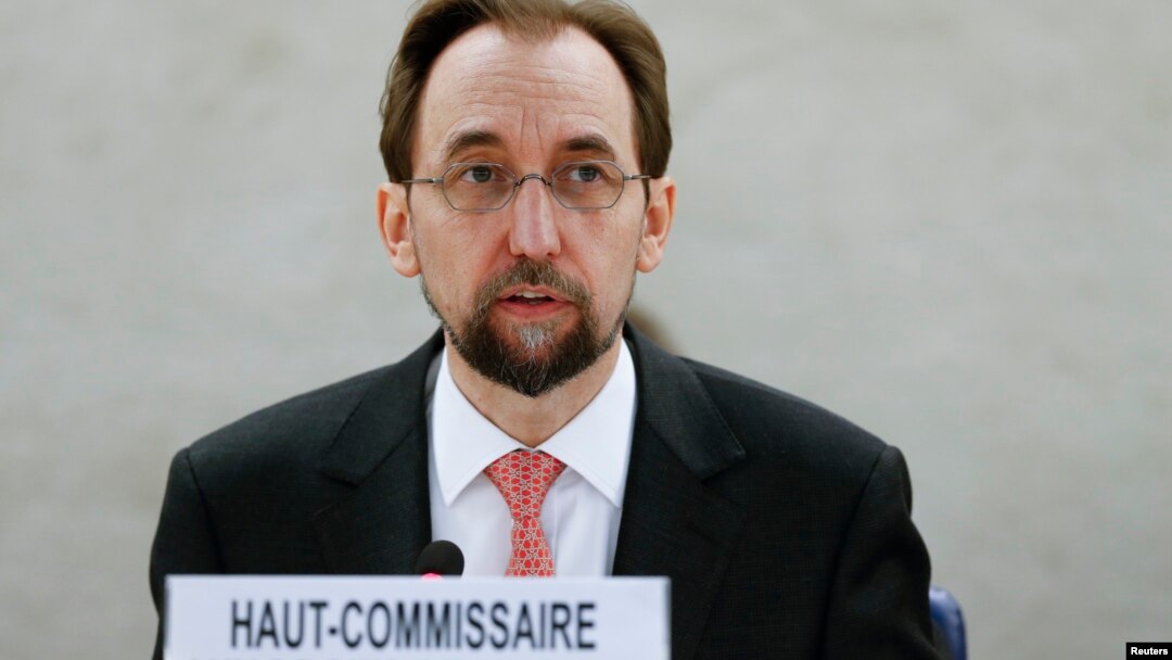 Kepala HAM PBB Zeid Ra’ad Al Hussein (foto: dok).