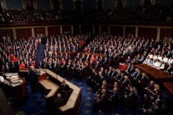 도널드 트럼프 미국 대통령이 4일 의회에서 국정연설을 했다.