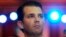 FILE - Donald Trump Jr, the eldest son of U.S. President Donald Trump, speaks at a Global Business Summit in New Delhi, India, Feb. 23, 2018.