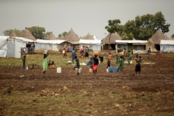 FILE - South Sudanese refugees are seen at the Nguenyyiel refugee camp, Ethiopia, Oct. 24, 2017.