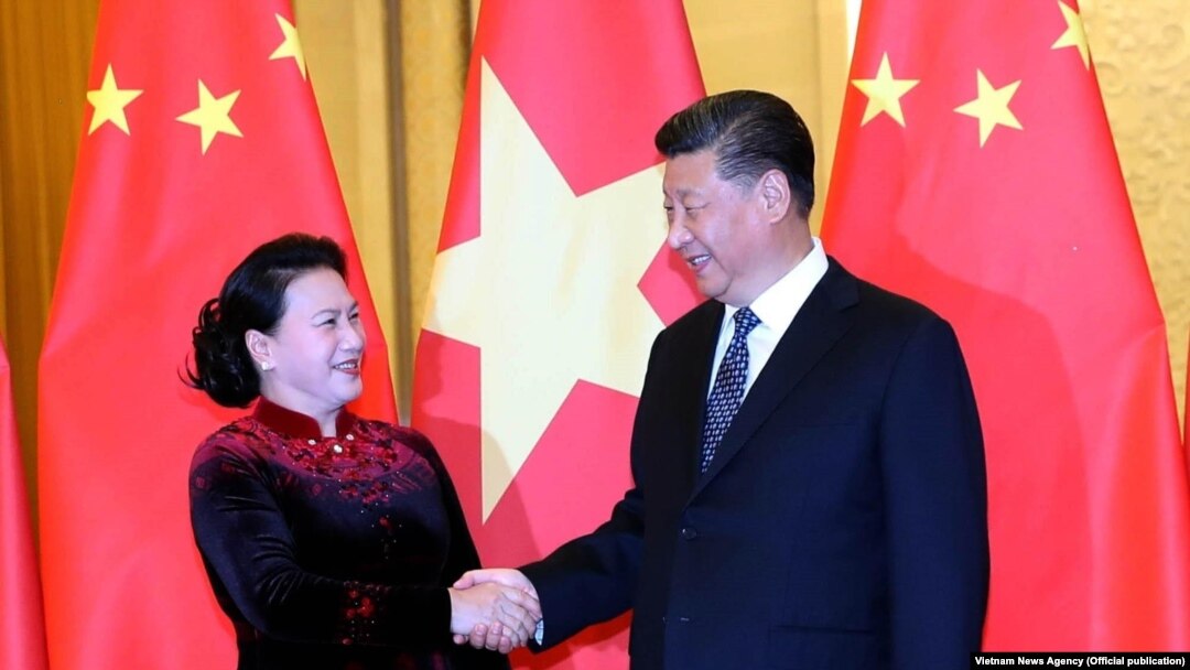 Chủ tịch Quốc hội Nguyễn Thị Kim Ngân hội kiến Tổng Bí thư, Chủ tịch Trung Quốc Tập Cận Bình. Hình minh họa. (Ảnh: TTXVN)