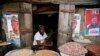 Latefat Alao, une femme musulmane Yoruba, au marché de Beere à Ibadan, dans le sud-ouest du Nigeria, le 29 janvier 2015. 