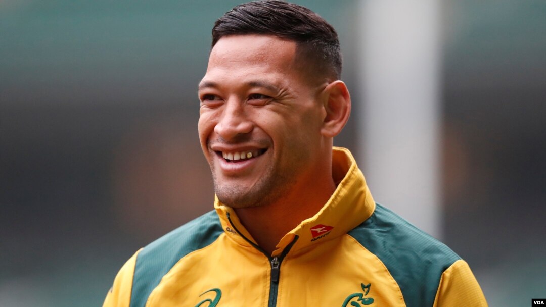 Bintang Rugby Australia, Israel Folau 