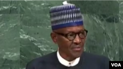 Shugaban Najeriya Muhammadu Buhari A Babban Taron Majalisar Dinkin Duniya