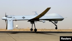 Un prominente líder talibán y su número dos, han sido las víctimas más recientes de los ataques de drones como éste, un MQ-1B Predator.