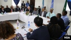 Ujumbe wa Baraza la Usalama la Umoja wa Mataifa wakutana na viongozi wa Somalia mjini Mogadishu