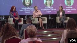 Panel diskusija „Prepoznavanje i borba protiv svih oblika nasilja nad ženama u politici: Vreme je sada!”, u okviru završne konferencije Nedelje žena na Kosovu 