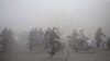 Kabut Tebal Masih Selimuti Kota Harbin di China