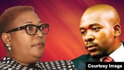 Thokozani Khupe and Nelson Chamisa.