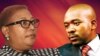 Thokozani Khupe and Nelson Chamisa