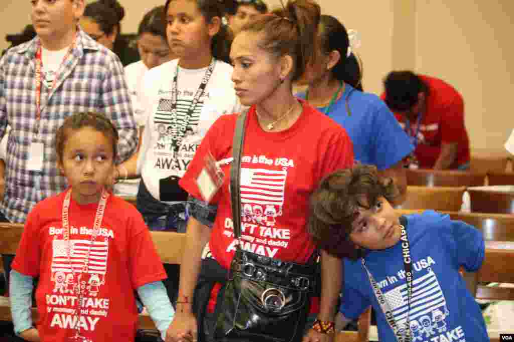 Una delegación de niños visitó el Congreso para exigir a los legisladores, una pronta aprobación de una reforma migratoria.