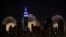 FILE - Fireworks light up the Empire State Building along the Manhattan skyline in New York. 
