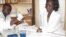 Preparation of blood smears to be examined for sleeping sickness parasites