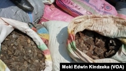 Pangolin scales seized in Douala, March 19, 2019. International trade in pangolins was banned in 2016 under the Convention on the International Trade in Endangered Species (CITES). But the trade continues.