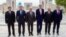 C5+1 Foreign Ministers Pose for a Photograph in Front of Registan in Samarkand, Uzbekistan