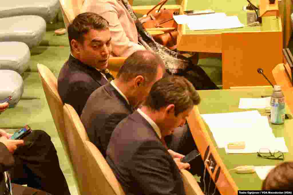 UN General Assembly - UNGA74 - Prime minister of North Macedonia / Zoran Zaev
