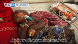 VOA60 Africa - More than 2,600 people killed in Sudan in October