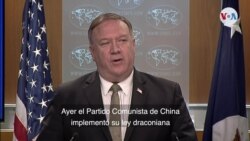 Pompeo seguridad de habitantes de Hong Kong