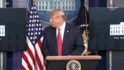 Նախագահ Թրամփը դադարեցրել է մամլո ասուլիսը Սպիտակ տան առջև կրակոցների հետևանքով