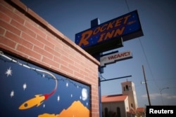 The Rocket Inn is seen in Truth or Consequences, New Mexico, May 1, 2014.