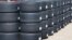 자동차 타이어 더미 (자료사진)