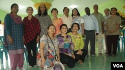 Sebagian teolog EATWOT yang ikut berpartisipasi dalam dialog toleransi beragama di Yogyakarta (23/4)