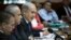 Israel's Prime Minister Benjamin Netanyahu (C) attends the weekly cabinet meeting in Jerusalem, June 16, 2013. 