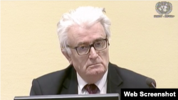 L'ex-chef politique des Serbes de Bosnie Radovan Karadžić