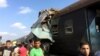 مصر میں ریل کے حادثے میں 36 افراد ہلاک