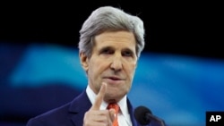 Menteri Luar Negeri AS John Kerry.
