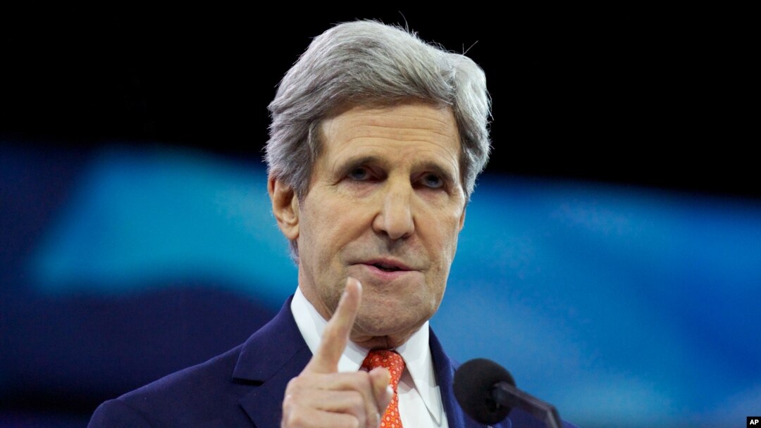 Menteri Luar Negeri AS John Kerry.