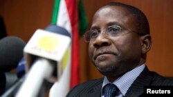 Independent Expert for Human Rights, Professor Mashood Adebayo Baderin of Nigeria in Khartoum, Sudan, June 14, 2012. 