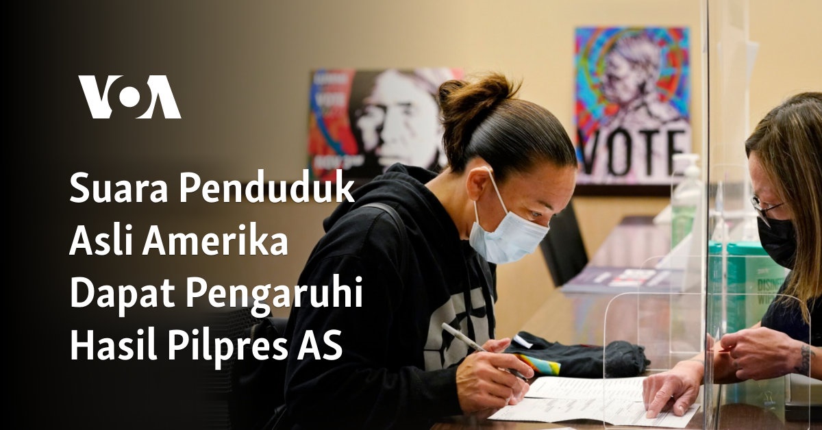 Suara Penduduk Asli Amerika Dapat Pengaruhi Hasil Pilpres AS