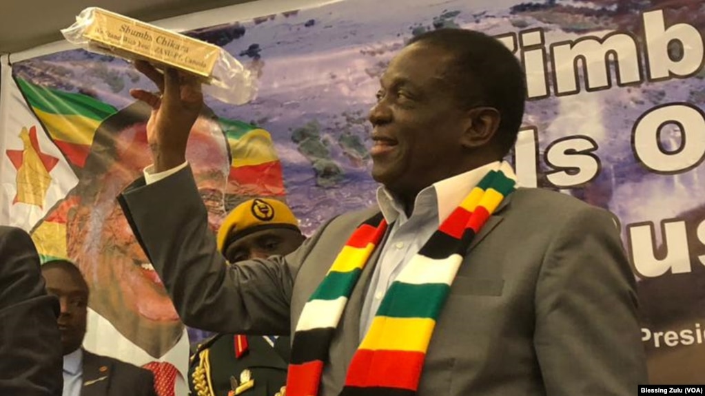 Zimbabwe President Emmerson Mnangagwa In New York Zimbabwe President Emmerson Mnangagwa In New York