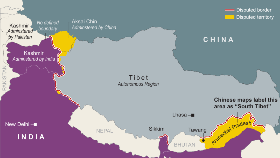 Chinese Border Villages in Disputed Territory Put India on Alert