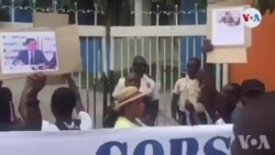 Ayiti: Manifestasyon Devan NATCOM pou Mande Jistis pou Peyizan Vale Latibonit yo