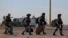 Mexican National Guard members arrive at Abraham Gonzalez International Airport in Ciudad Juarez, Chihuahua state, Mexico, Feb. 4, 2025.