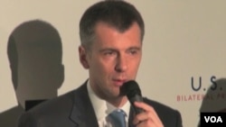 Mikhail Prokhorov, le propriétaire du groupe de médias RBK.