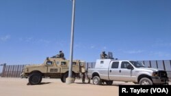 U.S. Border Patrol monitors the Yuma Sector region in San Luis, Arizona. 