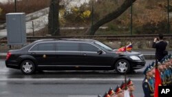 Putin Kim Summit Kim’s Limousines