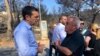 Greek PM Meets Survivors in Fire-Stricken Town — After Criticism