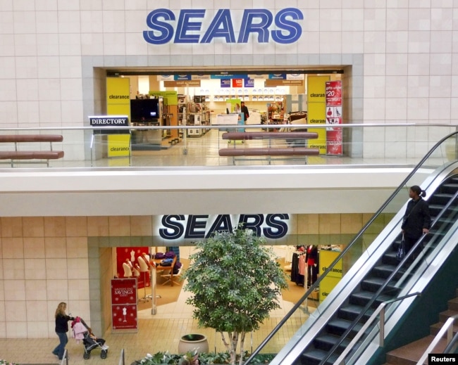 FILE — The Sears department store at Fair Oaks Mall in Fairfax, Virginia, January 7, 2010.