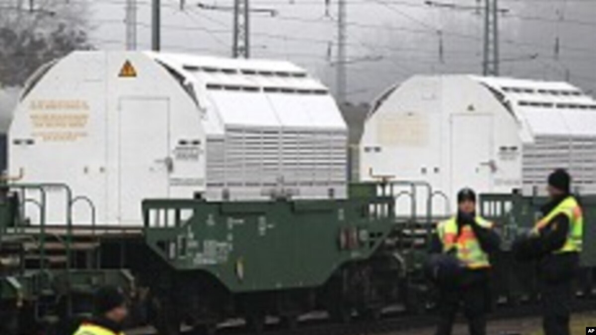 French Nuclear Waste Train Enters Germany