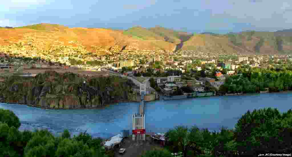 دریای خروشان کوکچه و شهر فیض آباد