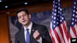 Ketua DPR Amerika Paul Ryan (Foto: dok).