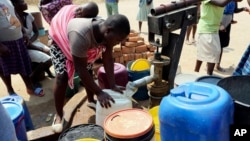 Cholera inonzi iri kukonzerwa nemvura ine tsvina.